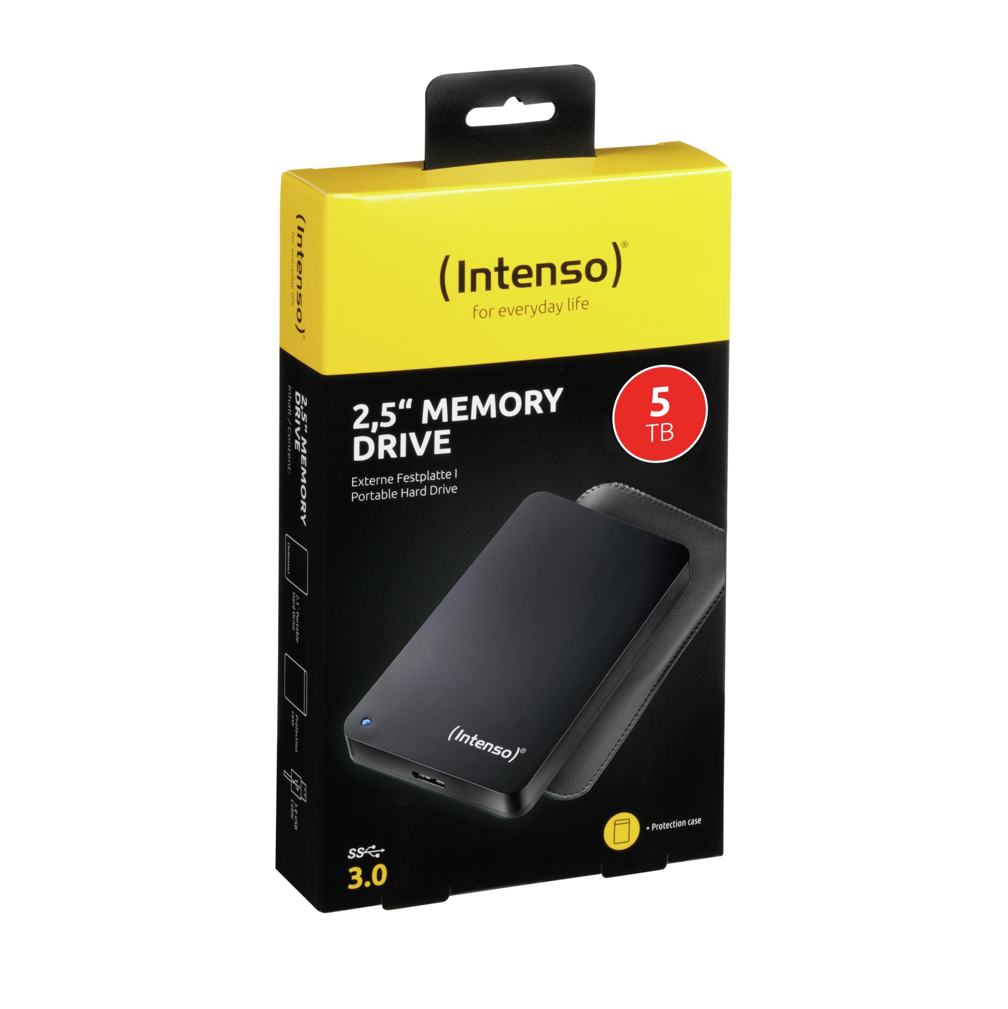 External HDD INTENSO 6023513 5TB USB 3.0 Colour Black 6023513 - Image 9