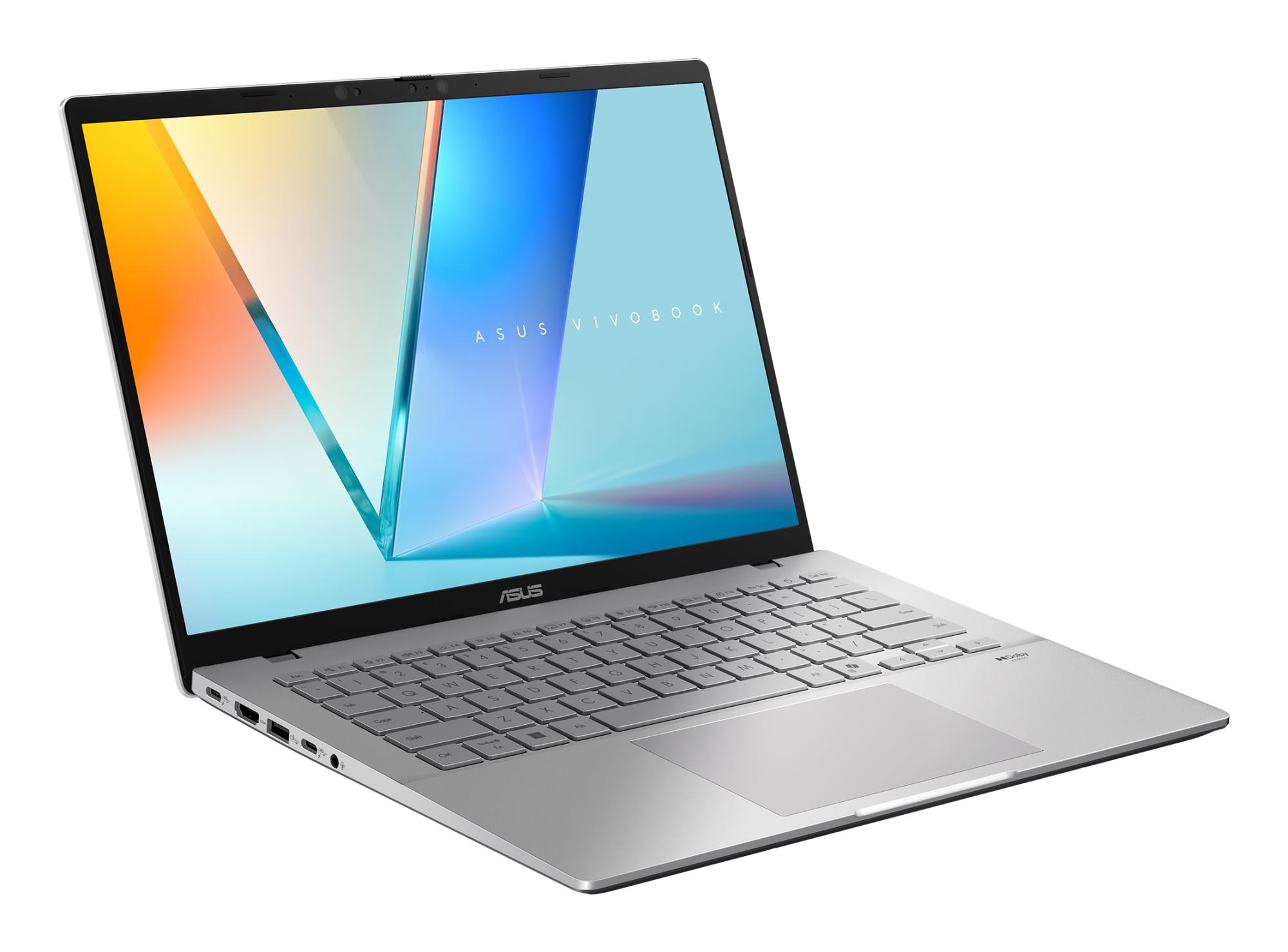 Notebook ASUS VivoBook Series S14 S3407VA-LY076W CPU Intel Core 5 210H 2200 MHz 14" 1920x1200 RAM 16GB DDR5 SSD 512GB Intel UHD Graphics Integrated ENG Windows 11 Home Silver 1.39 kg 90NB1681-M00700 - Image 6