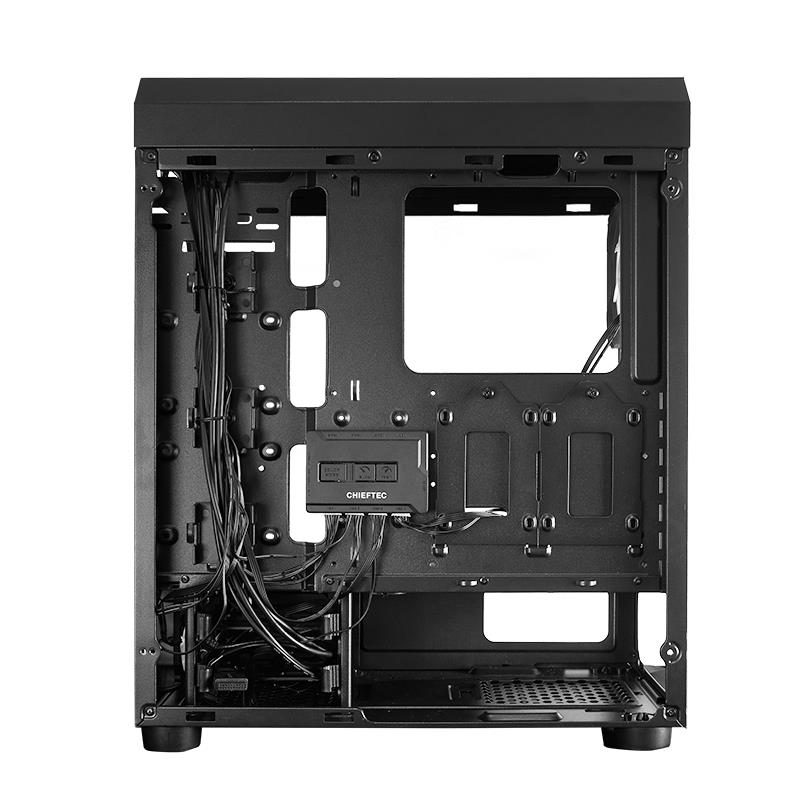 Case CHIEFTEC SCORPION 4 MiniTower Case product features Transparent panel Not included ATX MicroATX MiniITX Colour Black GL-04B-UC-OP - Image 14