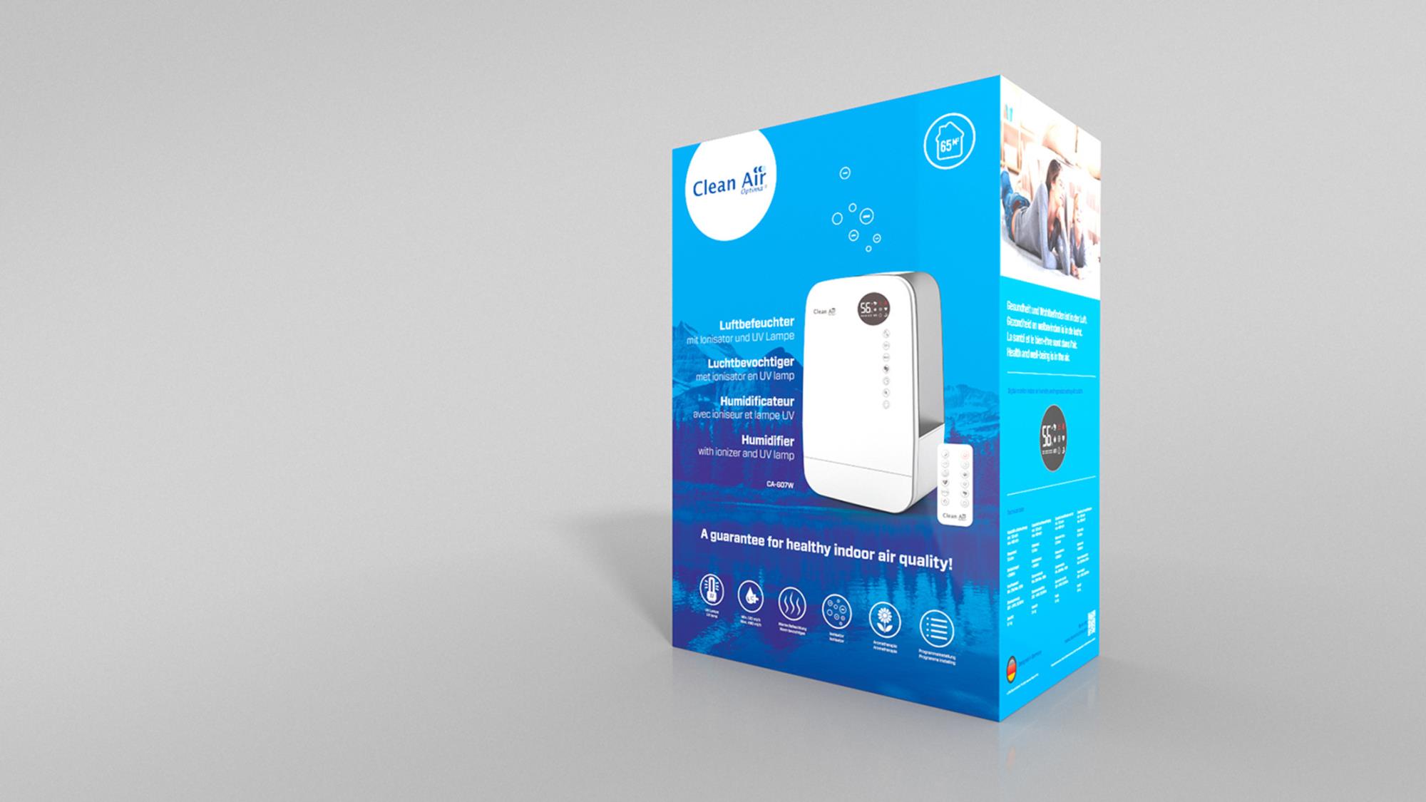 HUMIDIFIER WITH IONIZER/CA-607W CLEAN AIR OPTIMA - Image 10