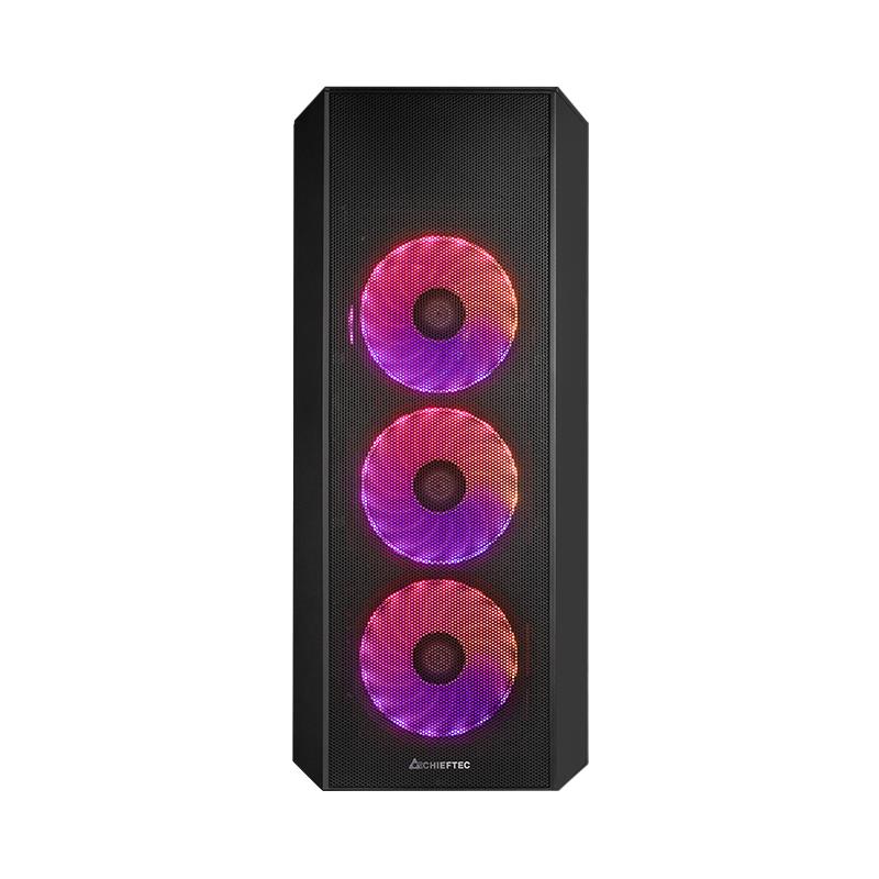 Case CHIEFTEC SCORPION 4 MiniTower Case product features Transparent panel Not included ATX MicroATX MiniITX Colour Black GL-04B-UC-OP - Image 20