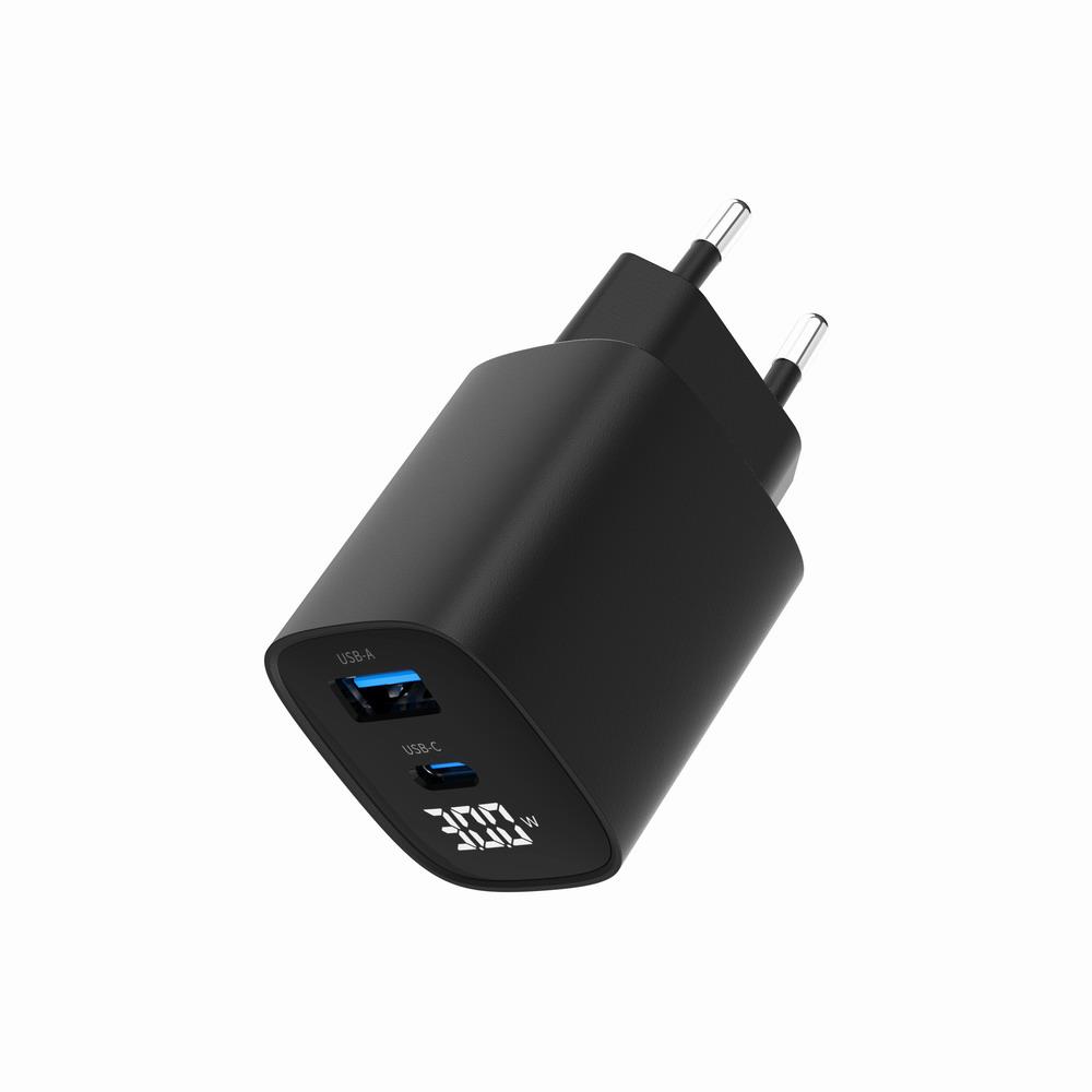 CHARGER USB 30W 2PORT/TA-UC-PDQC30LCD-BK-01 GEMBIRD - Image 9