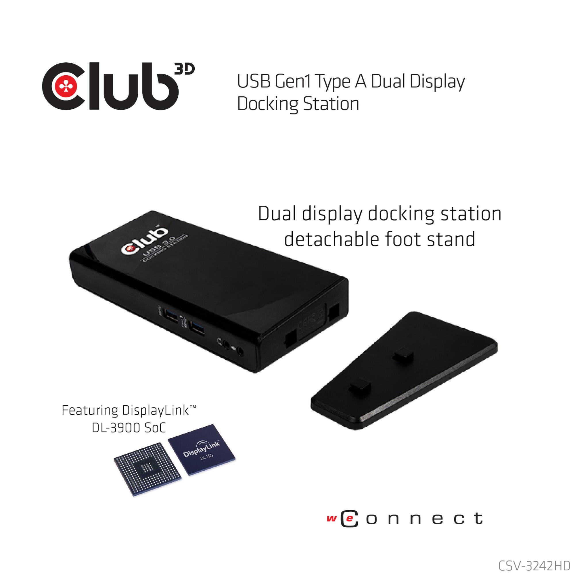 NB ACC DOCKING STATION/USB CSV-3242HD CLUB3D - Image 29