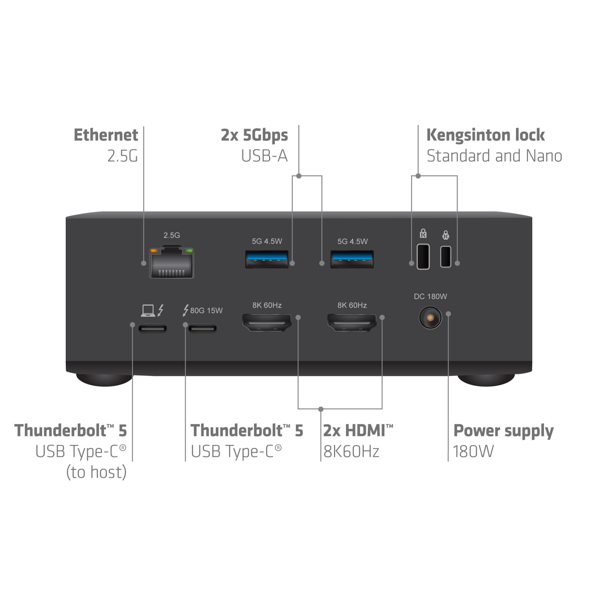 NB ACC DOCKING STATION 13-IN-1/THUNDERBOLT CSV-2562 CLUB3D - Image 21