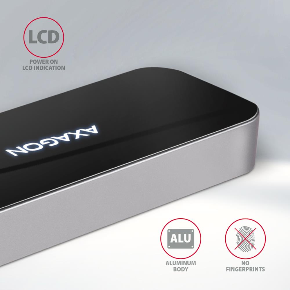 I/O HUB USB-C 6IN1/0.2M HMC-6H4A AXAGON - Image 13