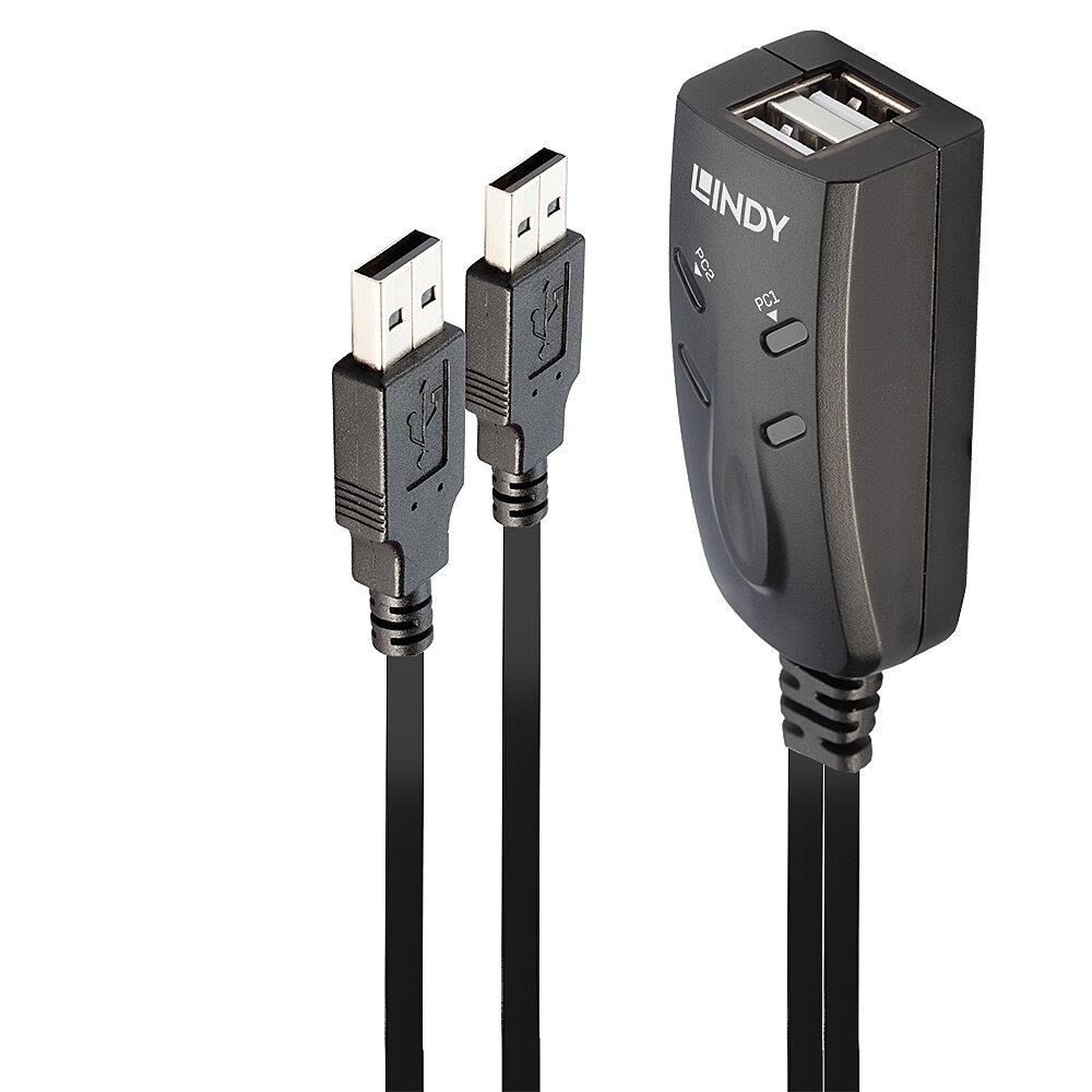 NET SWITCH KVM USB 2PORT/32165 LINDY - Image 3
