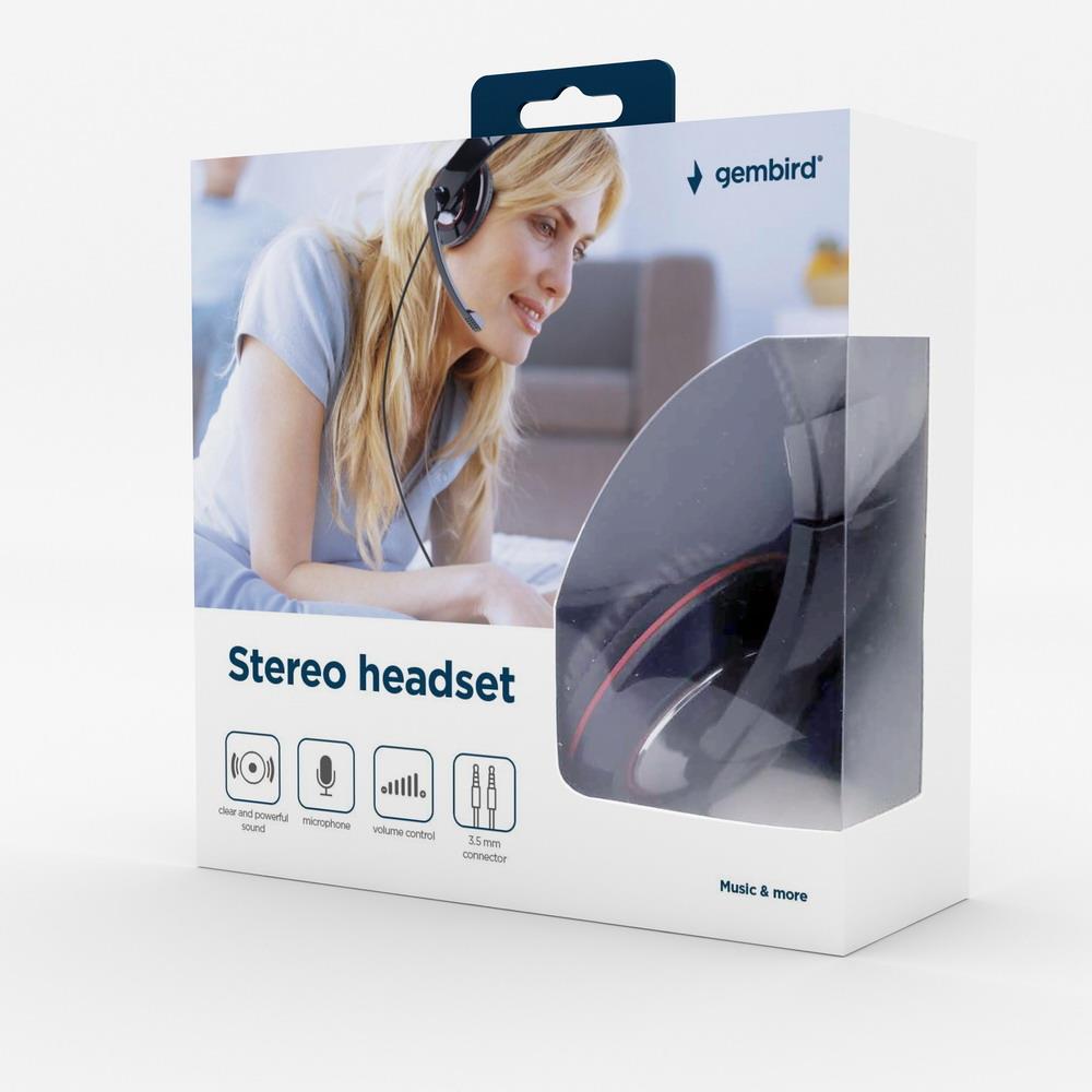 HEADSET STEREO/MHS-001 GEMBIRD - Image 20