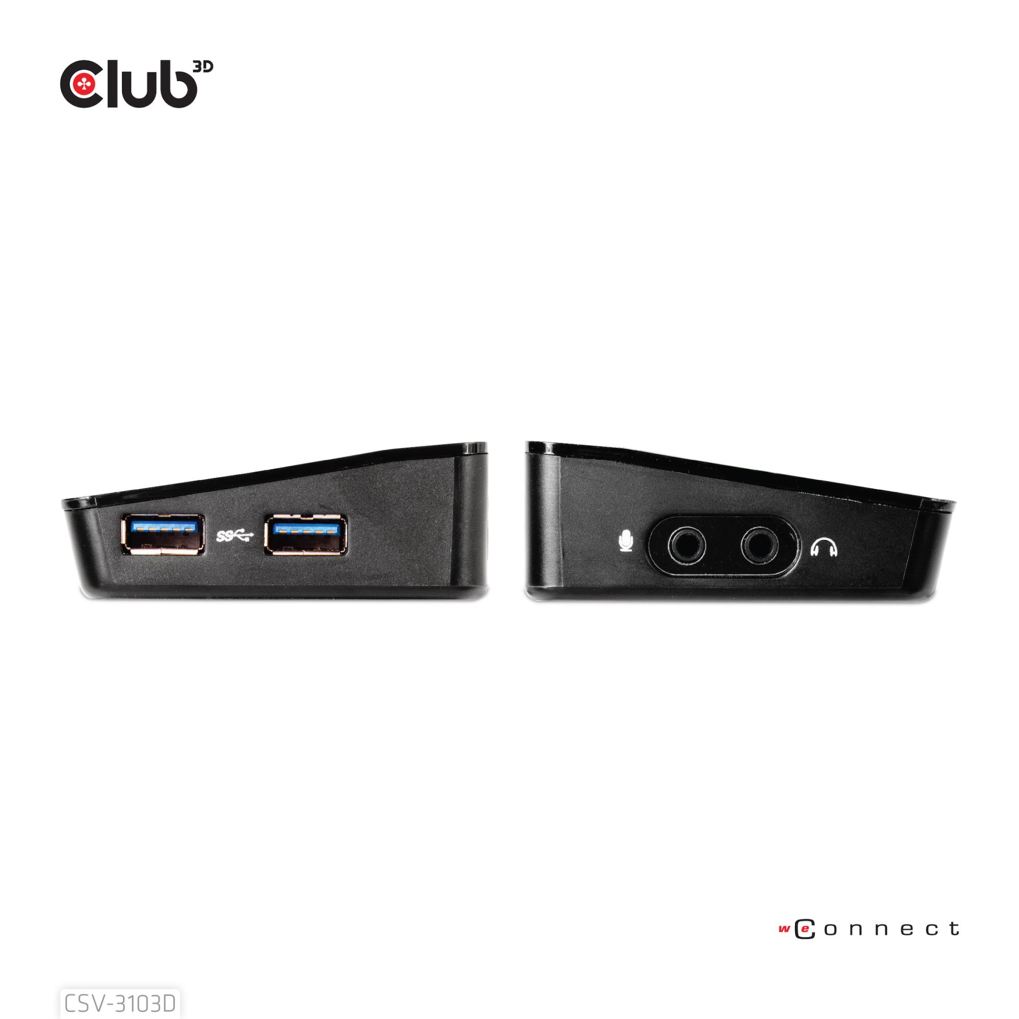 NB ACC DOCKING STATION/USB CSV-3103D CLUB3D - Image 28