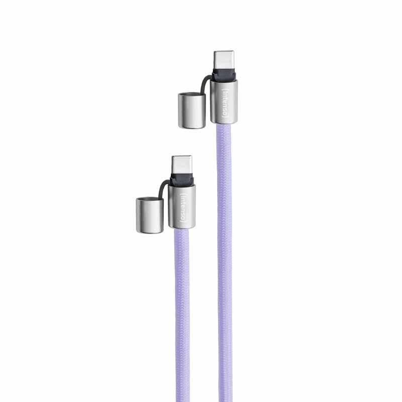 CABLE USB-C TO USB-C 1.65M/LANYARD PURPLE 7991003 INTENSO - Image 44