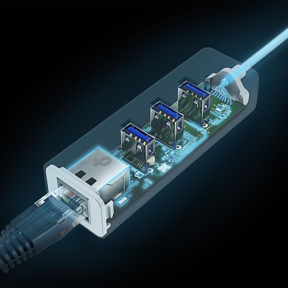 NET ADAPTER USB3 3PORT 1000M/UE330C TP-LINK - Image 13