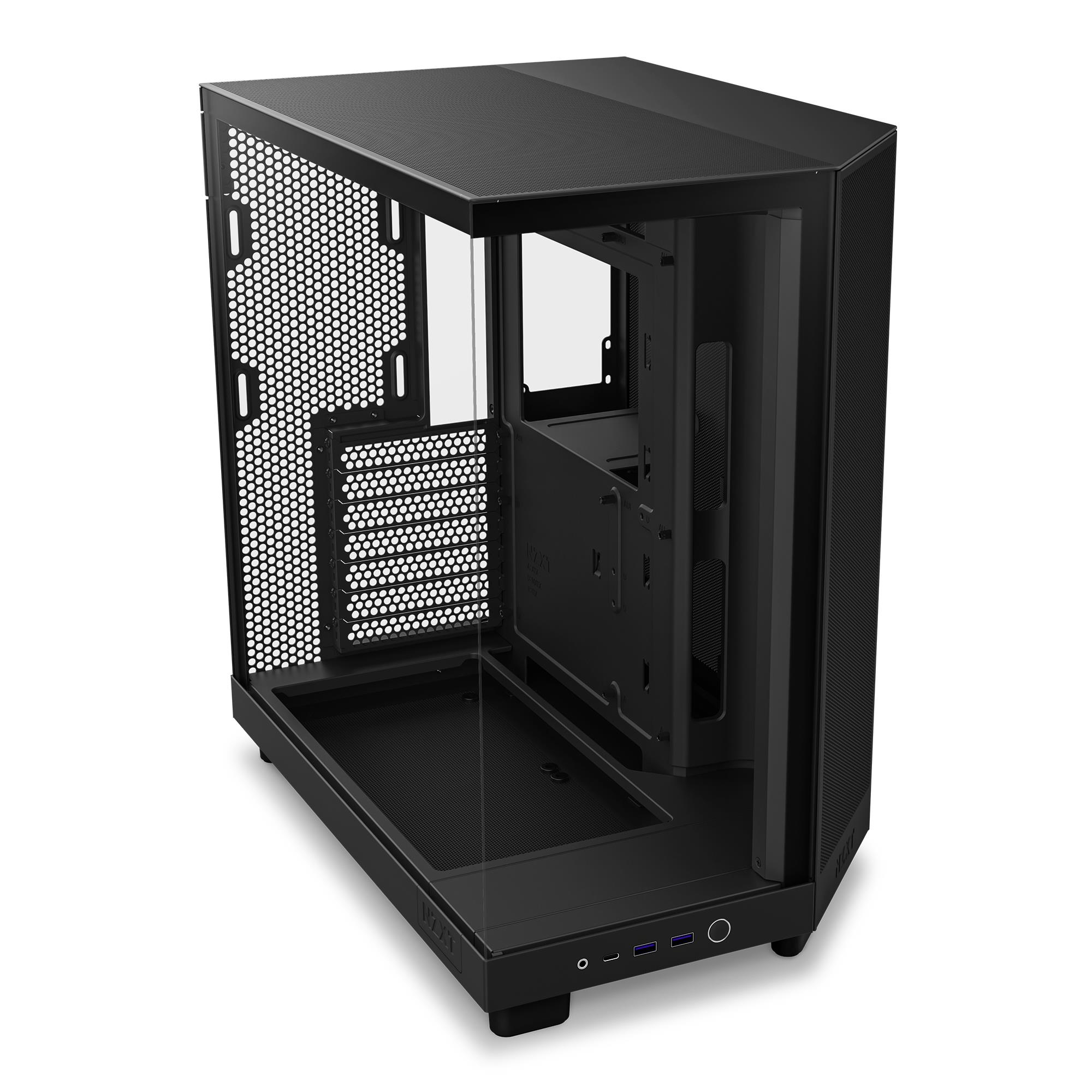 Case NZXT H6 Flow MidiTower Not included ATX MicroATX MiniITX Colour Black CC-H61FB-01 - Image 12