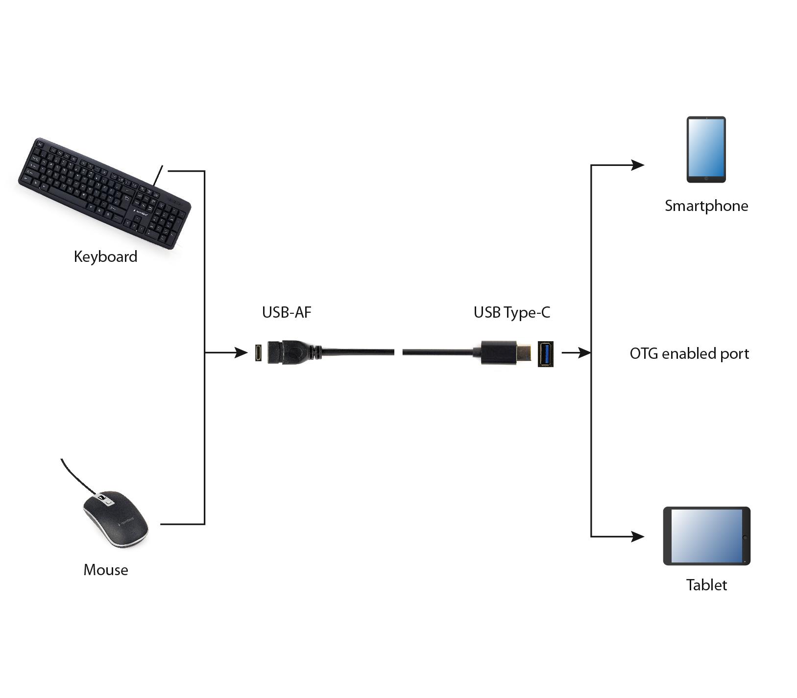 I/O ADAPTER USB3 TO USB-C OTG/A-OTG-CMAF3-01 GEMBIRD - Image 4