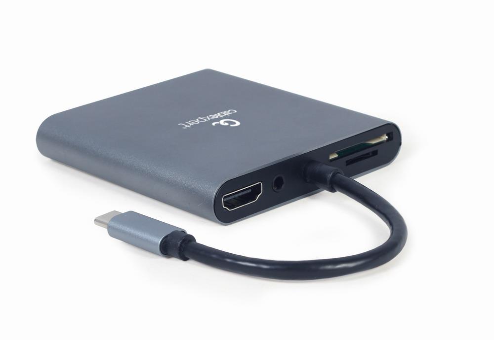 I/O ADAPTER USB-C TO HDMI/USB3/6IN1 A-CM-COMBO6-01 GEMBIRD - Image 6