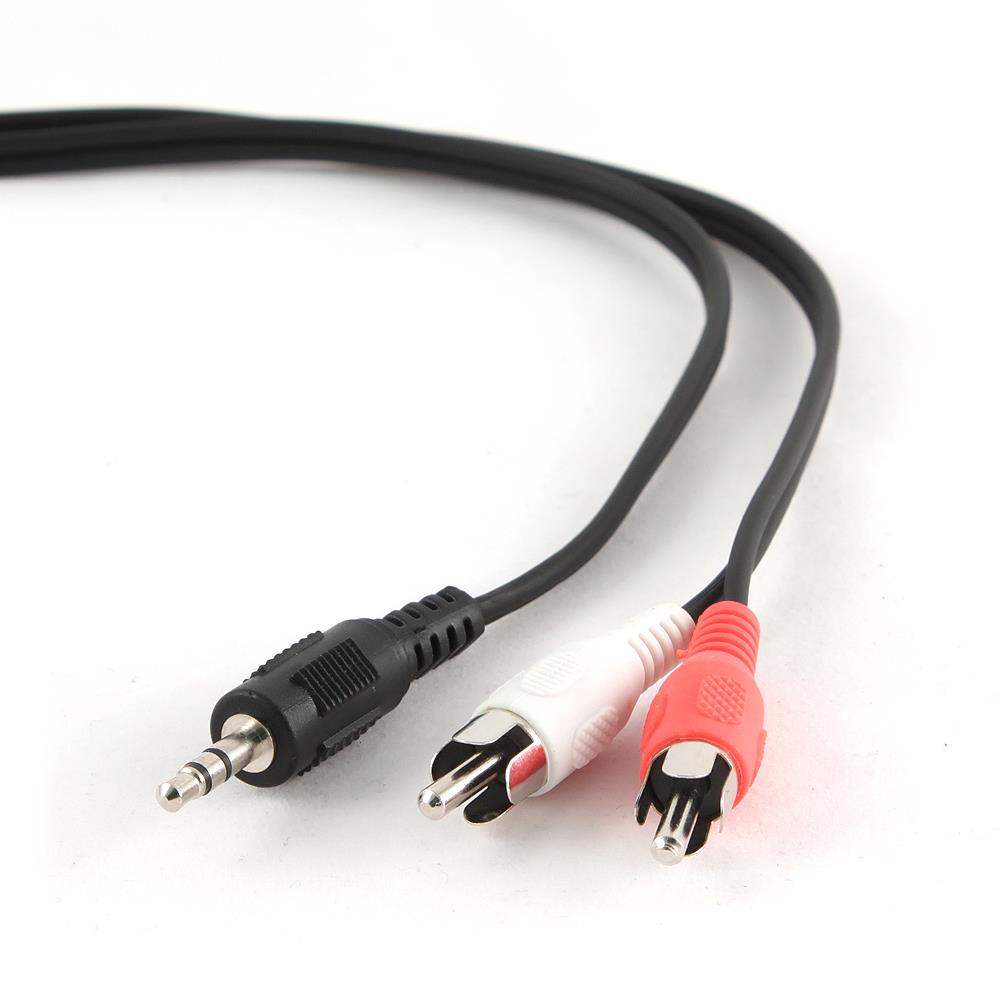 CABLE AUDIO 3.5MM TO 2RCA 5M/CCA-458-5M GEMBIRD - Image 7