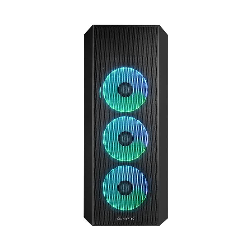 Case CHIEFTEC SCORPION 4 MiniTower Case product features Transparent panel Not included ATX MicroATX MiniITX Colour Black GL-04B-UC-OP - Image 18