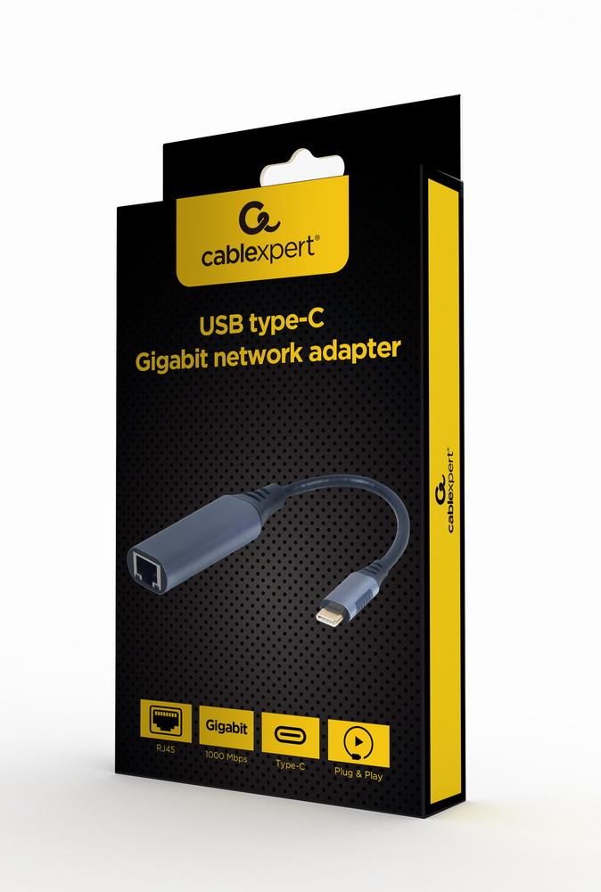 I/O ADAPTER USB-C TO LAN/GREY A-USB3C-LAN-01 GEMBIRD - Image 7