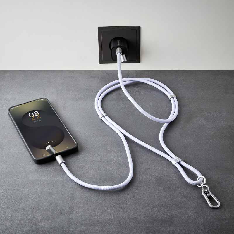 CABLE USB-C TO USB-C 1.65M/LANYARD PURPLE 7991003 INTENSO - Image 50