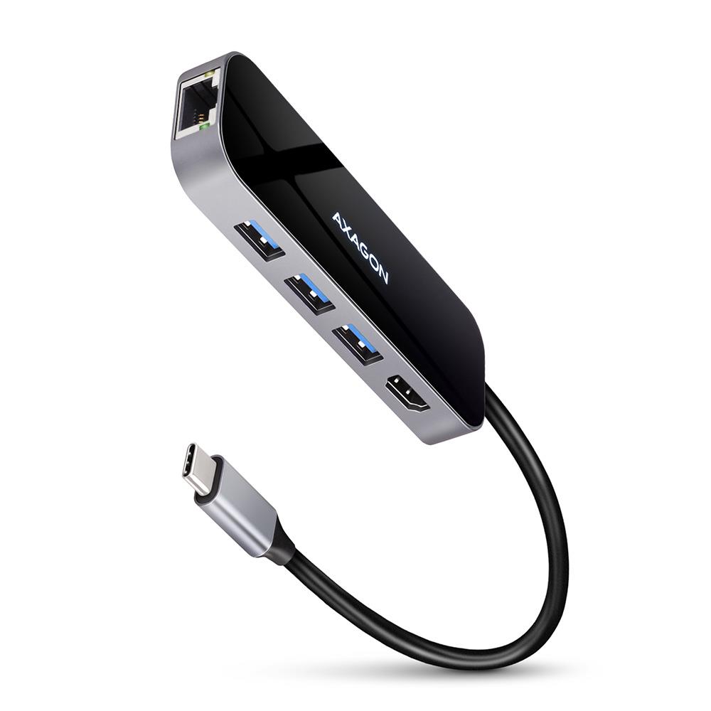 I/O HUB USB-C 6IN1/0.2M HMC-6GL AXAGON - Image 8