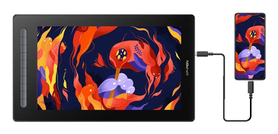 GRAPHIC TABLET 340.99X191.81MM/BLACK ARTIST 16 (2NDGEN) XPPEN - Image 8