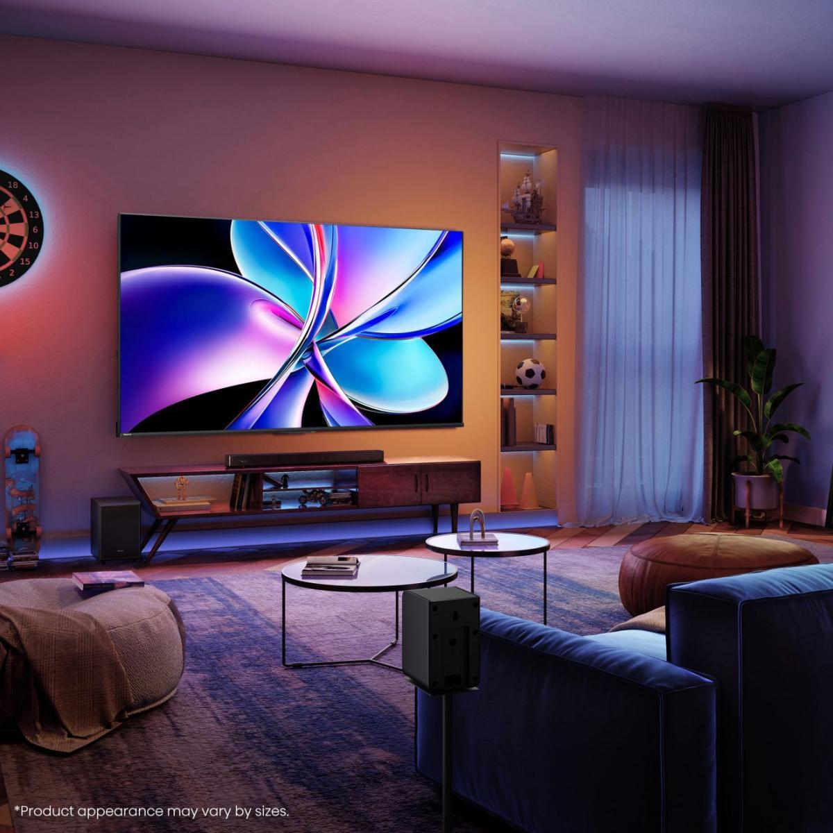 TV Set HISENSE 85 " 4K Ultra HD 3840 x 2160 pixels Flat 16:9 QLED 85E7QPRO - Image 29