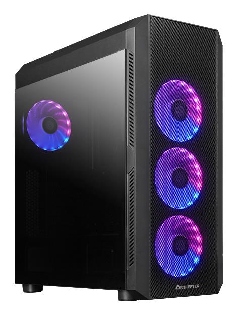 Case CHIEFTEC SCORPION 4 MiniTower Case product features Transparent panel Not included ATX MicroATX MiniITX Colour Black GL-04B-UC-OP - Image 11