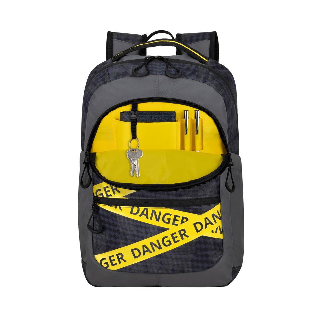 NB BACKPACK URBAN 20L 15.6"/5431 GREY CAMO RIVACASE - Image 9