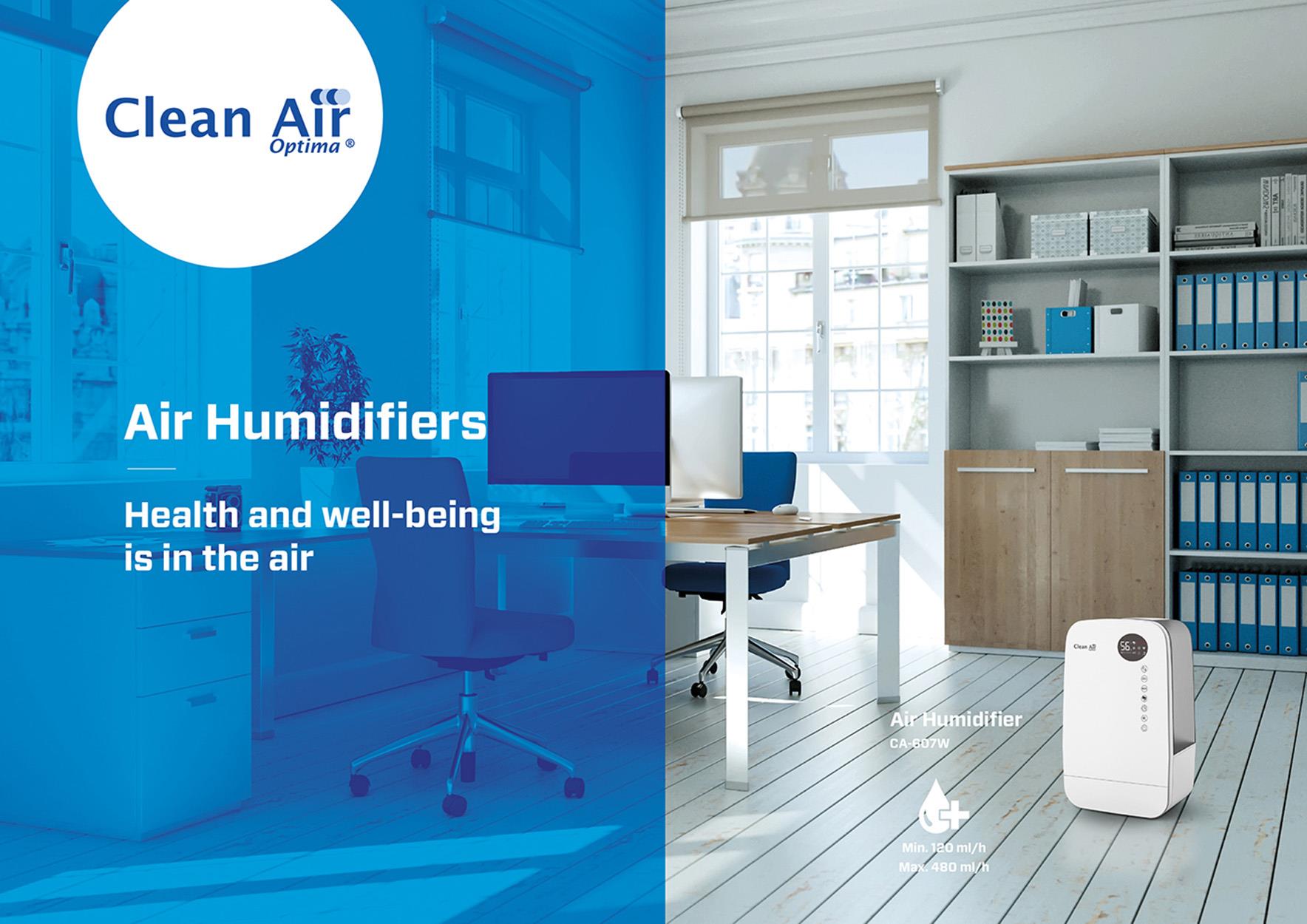 HUMIDIFIER WITH IONIZER/CA-607W CLEAN AIR OPTIMA - Image 9
