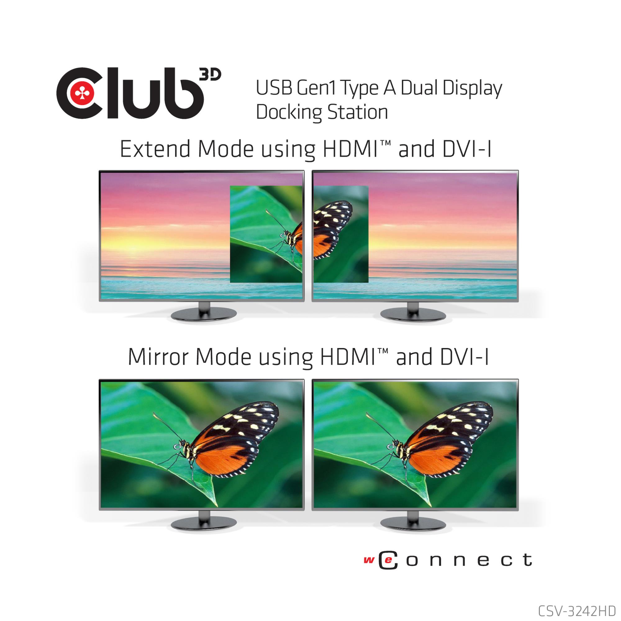 NB ACC DOCKING STATION/USB CSV-3242HD CLUB3D - Image 28