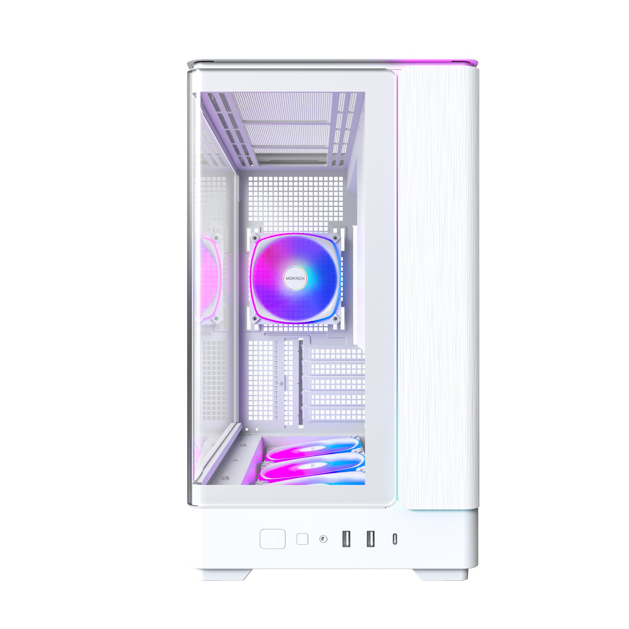 Case MONTECH micro ATX/Mini-ITX White Midi Tower PC KING 15 PRO KING15PRO(W) - Image 10