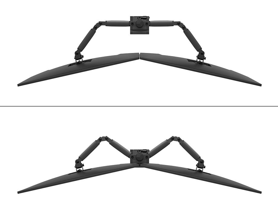 MONITOR ACC DESK MOUNT 10-32"/DUAL DS60-600BL2 NEOMOUNTS - Image 16