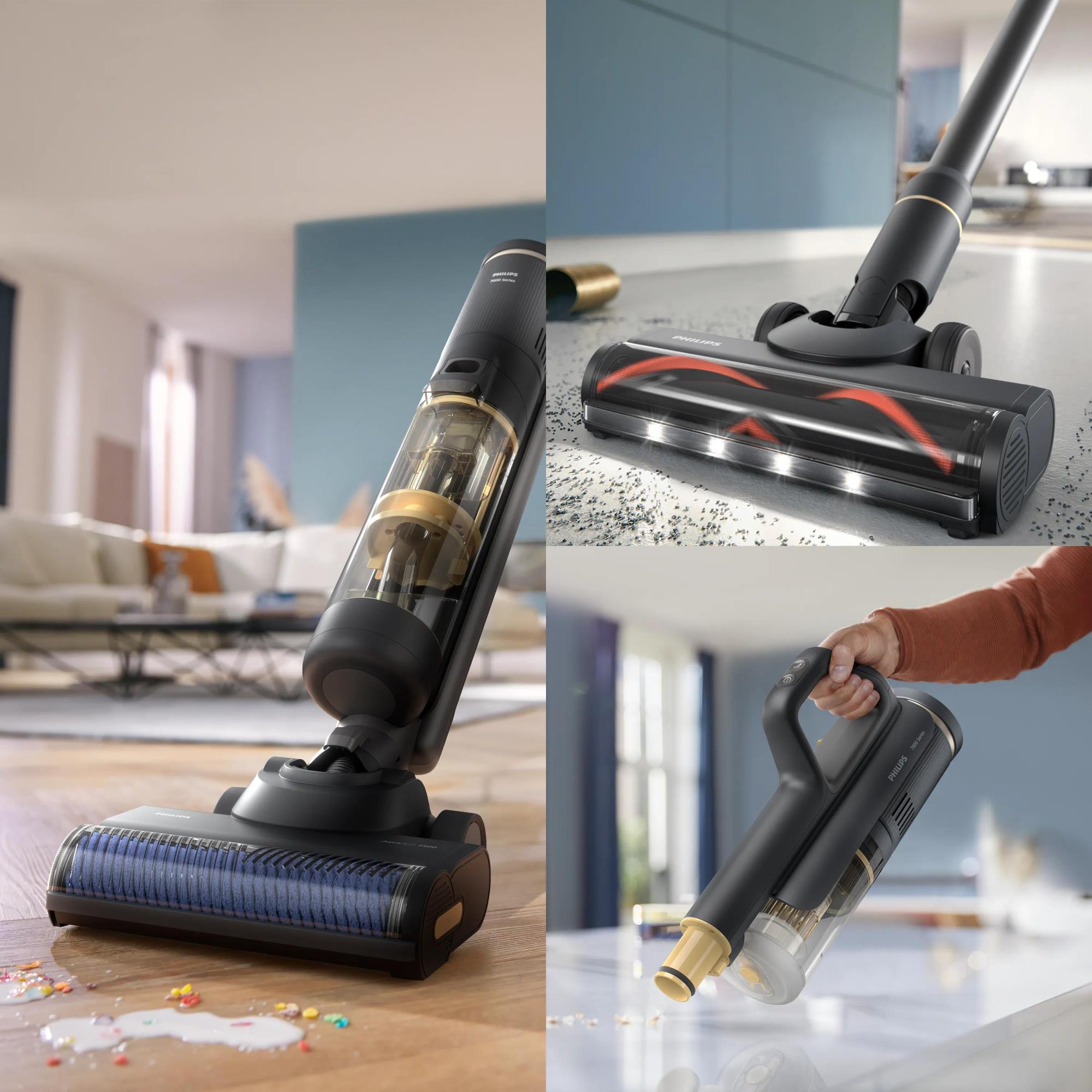 Vacuum Cleaner PHILIPS XW7264/11 Dry&wet 3-in-1 stick vacuum Black Bagless Battery 4.5 kg XW7264/11 - Image 4