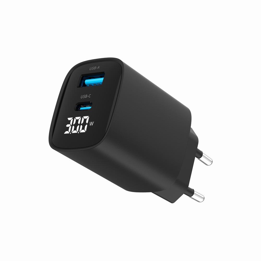 CHARGER USB 30W 2PORT/TA-UC-PDQC30LCD-BK-01 GEMBIRD - Image 6