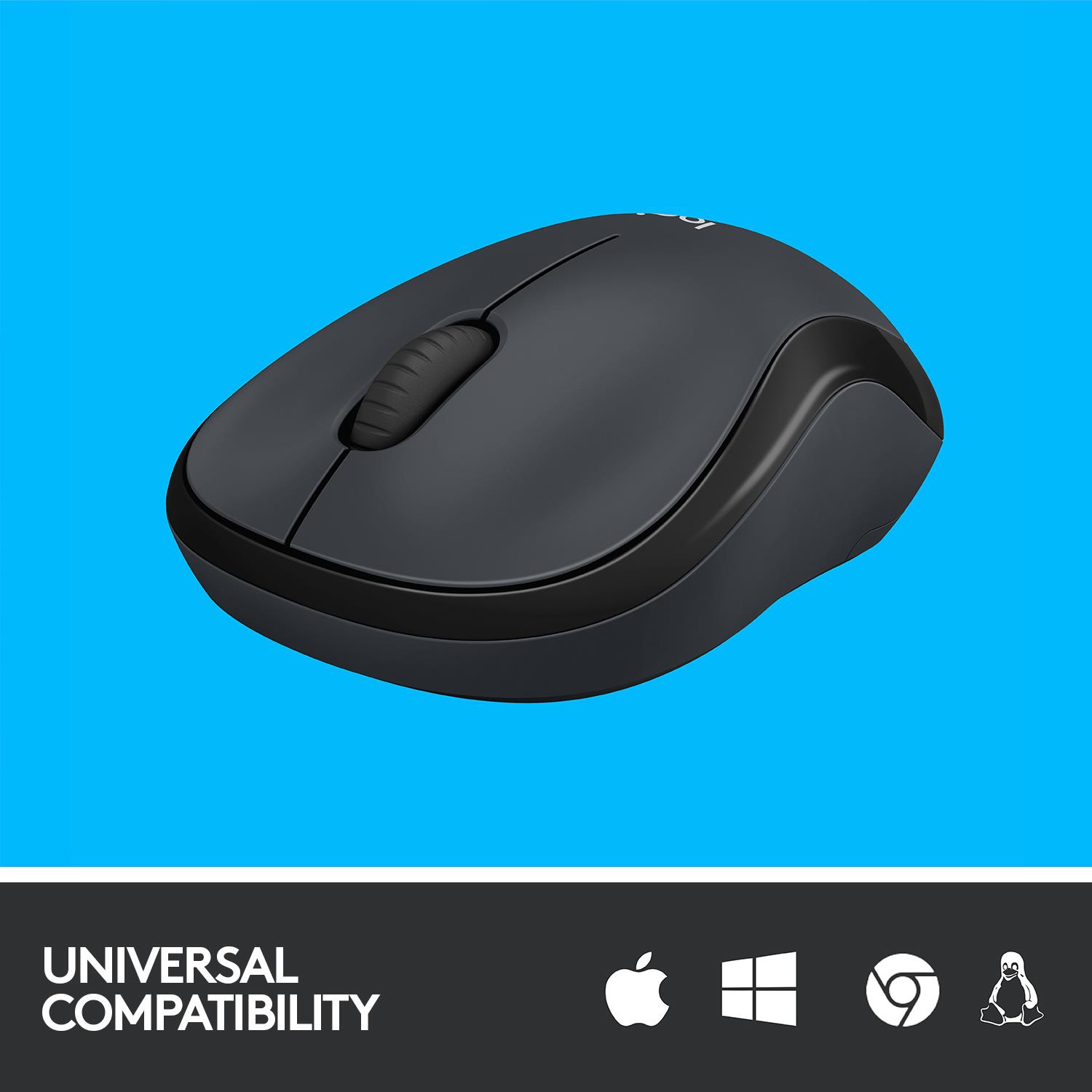 MOUSE USB OPTICAL WRL M220/SILENT B/G 910-004878 LOGITECH - Image 24