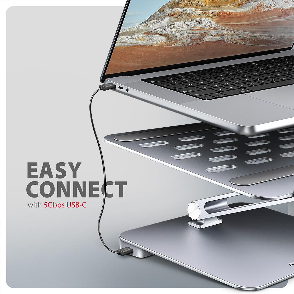NB ACC STAND 10-16" + I/O HUB/7IN1 HMC-STND AXAGON - Image 20