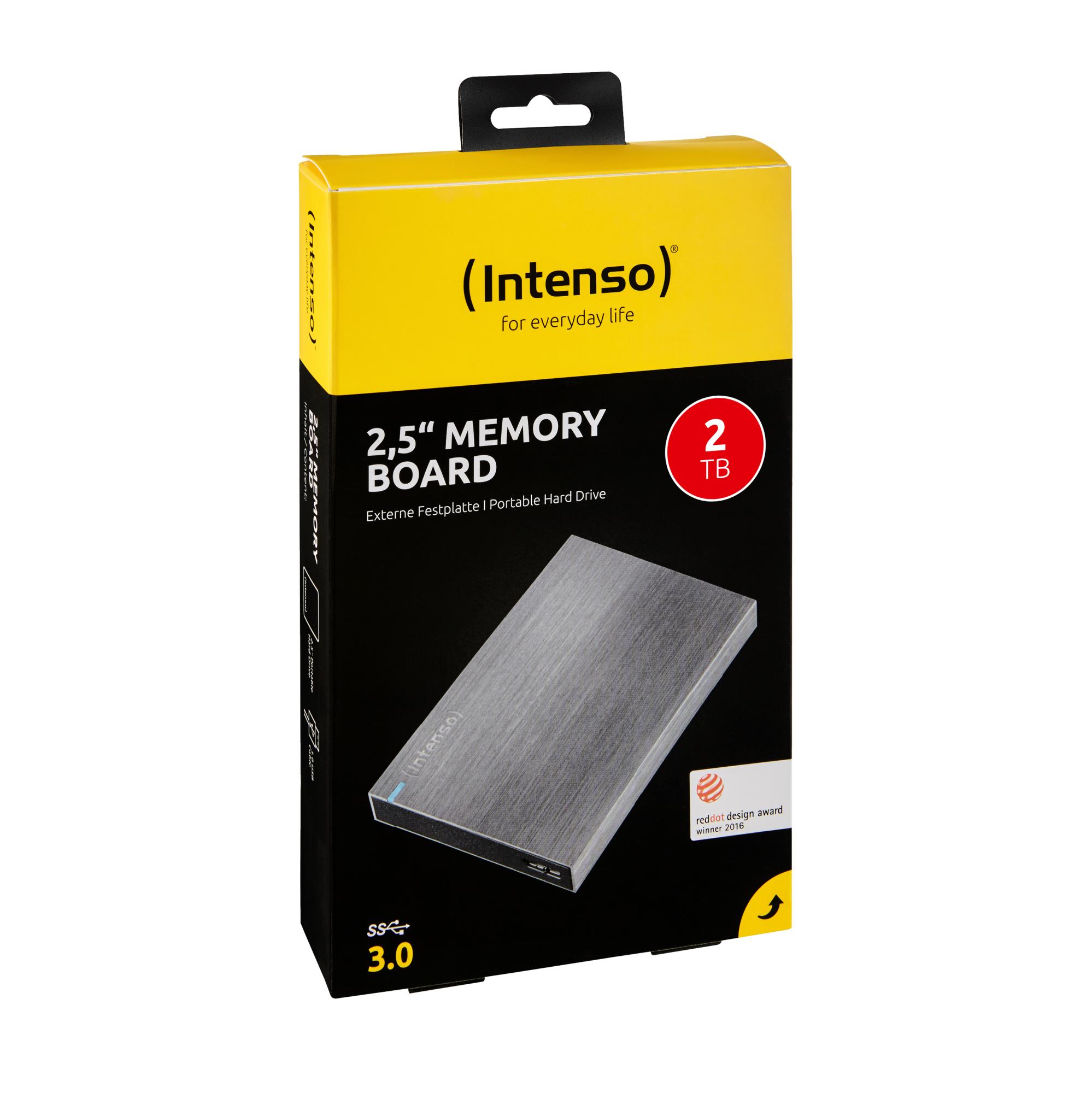 External HDD INTENSO 6028680 2TB USB 3.0 Buffer memory size 8 MB Colour Anthracite 6028680 - Image 17
