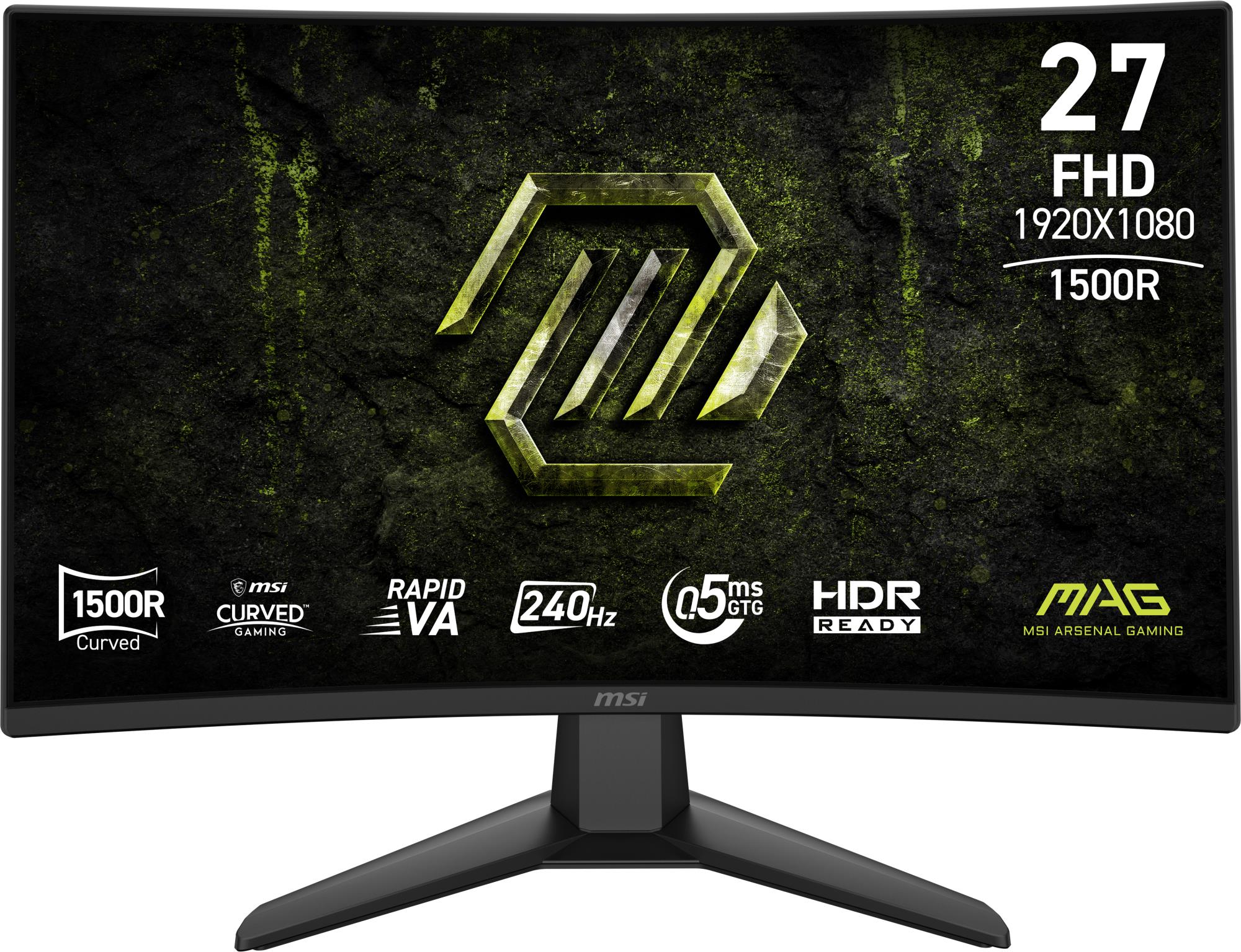 LCD Monitor MSI 27 " 1920 x 1080 pixels Full HD Native aspect ratio 16:9 Curved MAG274CFX24
