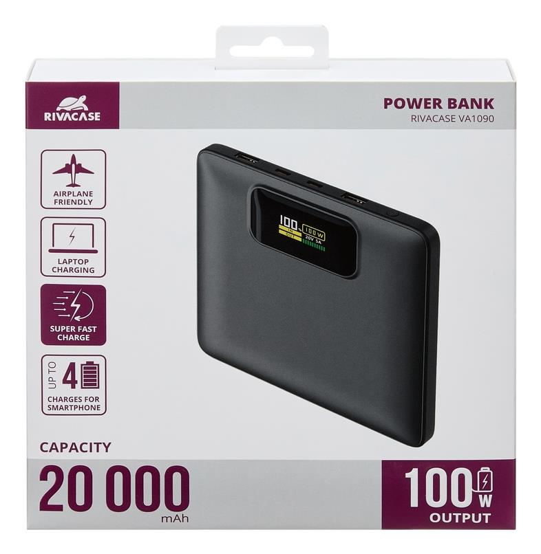 POWER BANK USB 20000MAH/VA1090 RIVACASE - Image 38