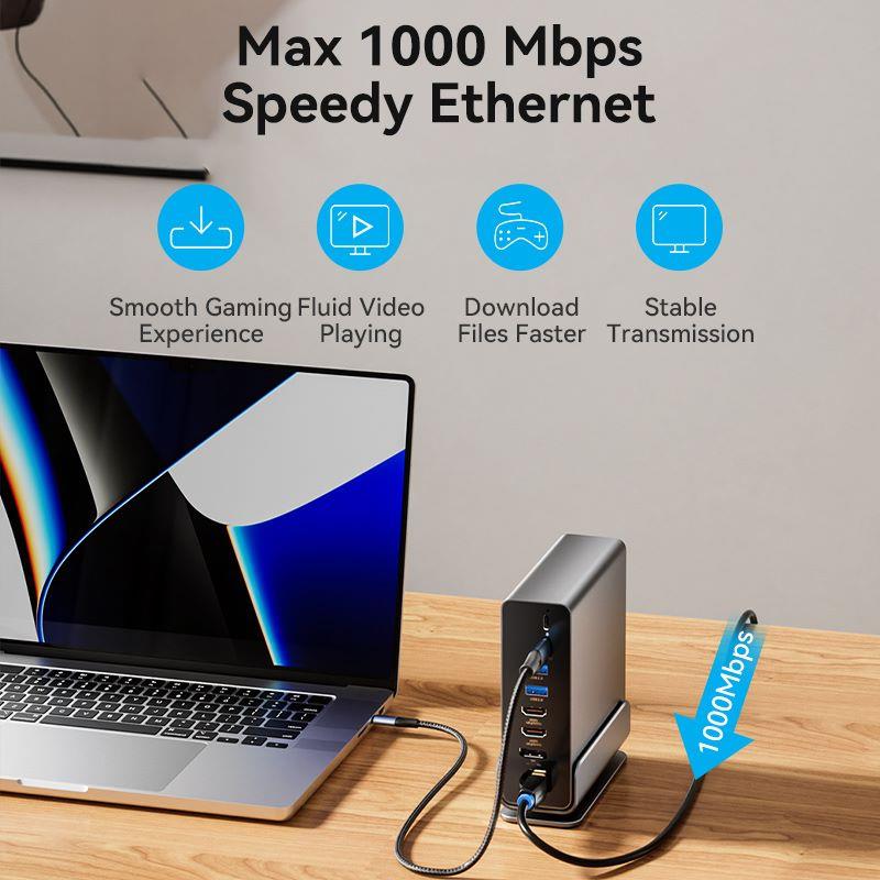 NB ACC DOCKING STATION 15IN1/USB-C MST TPUH0 VENTION - Image 27