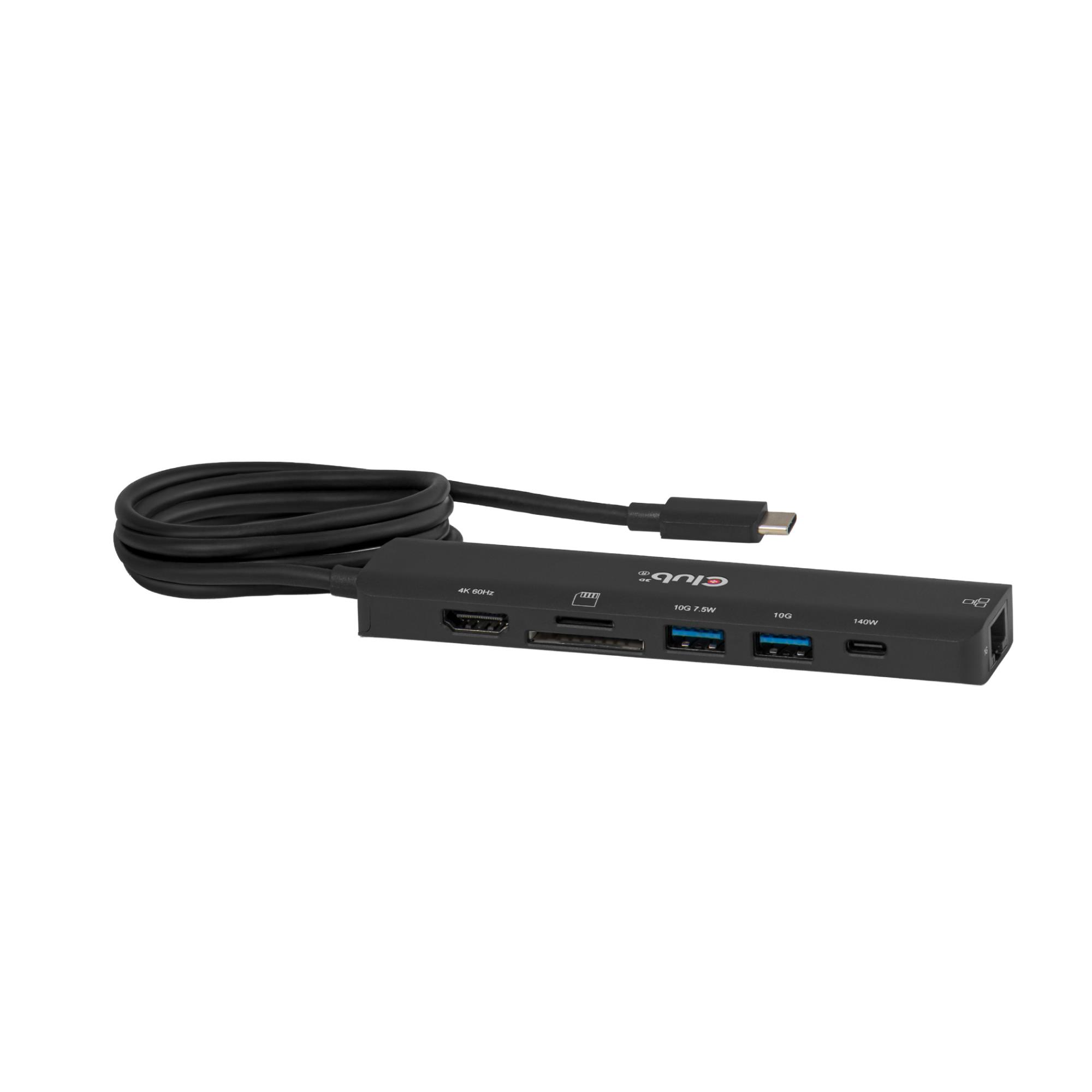 I/O HUB 7IN1 USB-C HDMI/140W CSV-2555 CLUB3D - Image 8