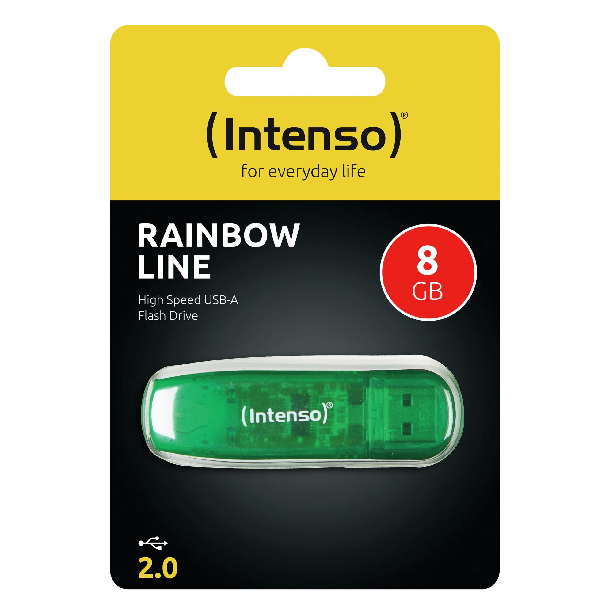 MEMORY DRIVE FLASH USB2 8GB/GREEN 3502460 INTENSO - Image 8