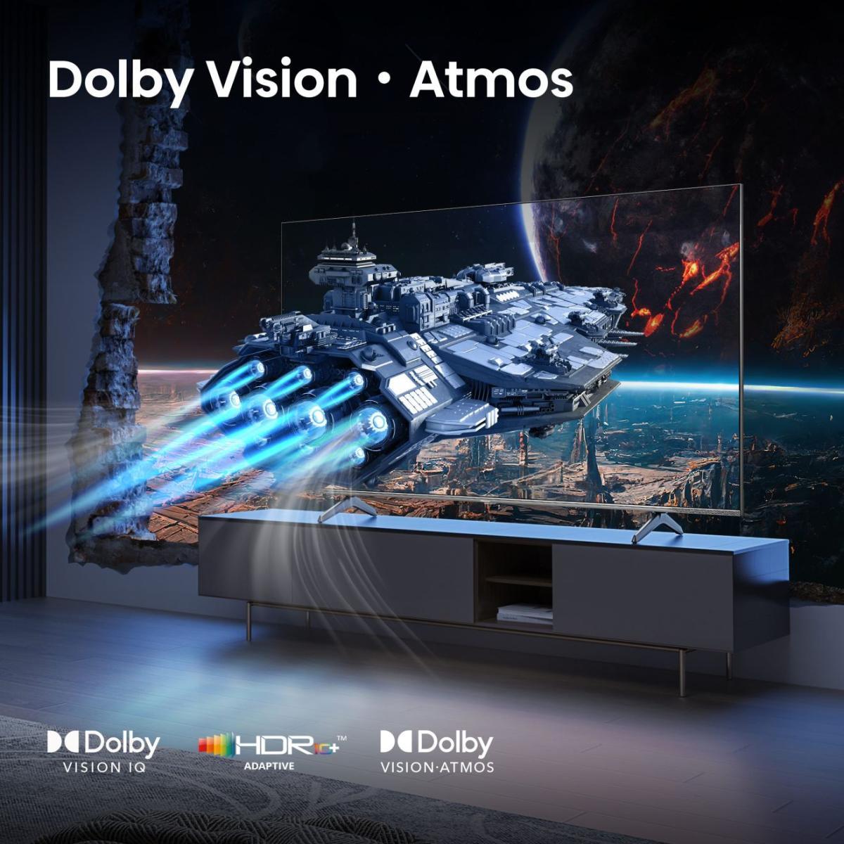 TV Set HISENSE 85 " 4K Ultra HD 3840 x 2160 pixels Flat 16:9 QLED 85E7QPRO - Image 22