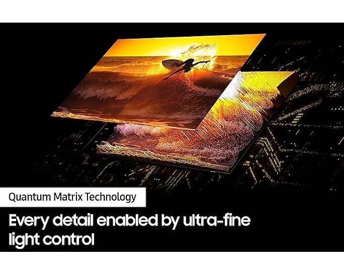 TV Set SAMSUNG 85" 4K/Smart QLED 3840x2160 Wireless LAN Bluetooth Tizen Carbon Silver QE85QN85DBTXXH - Image 14