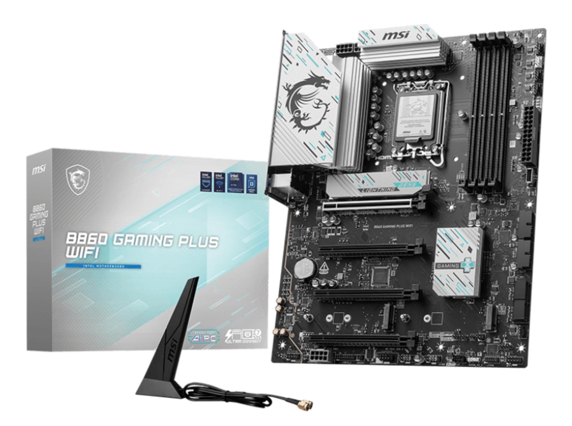 Mainboard MSI Intel B860 Express LGA1851 Memory DDR5 Memory slots 4 B860GAMINGPLUSWIFI - Image 6