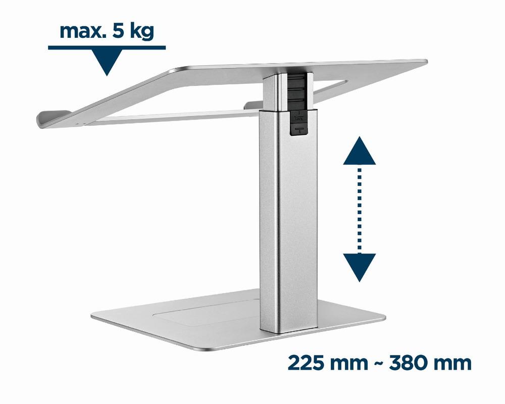 NB ACC RISER STAND ADJUSTABLE/SILVER NBS-D1-02 GEMBIRD - Image 17