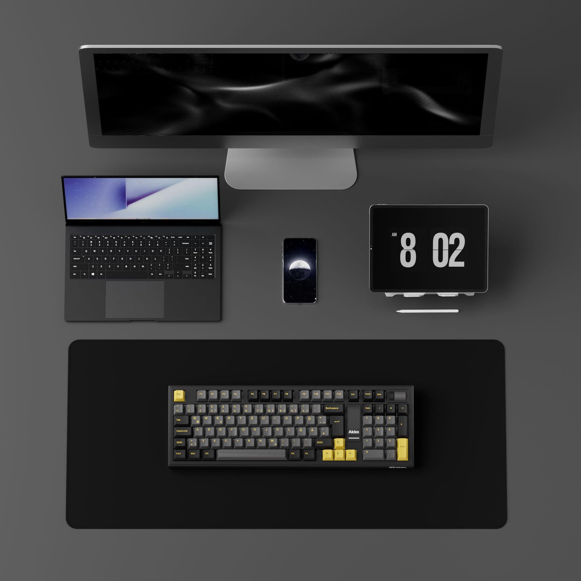 KEYBOARD WRL 5098B/BLACK/GOLD 6925758631921 AKKO - Image 2