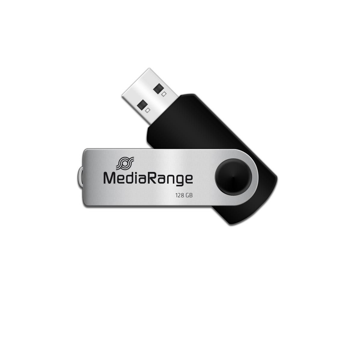 MEMORY DRIVE FLASH USB2 128GB/MR913 MEDIARANGE - Image 3