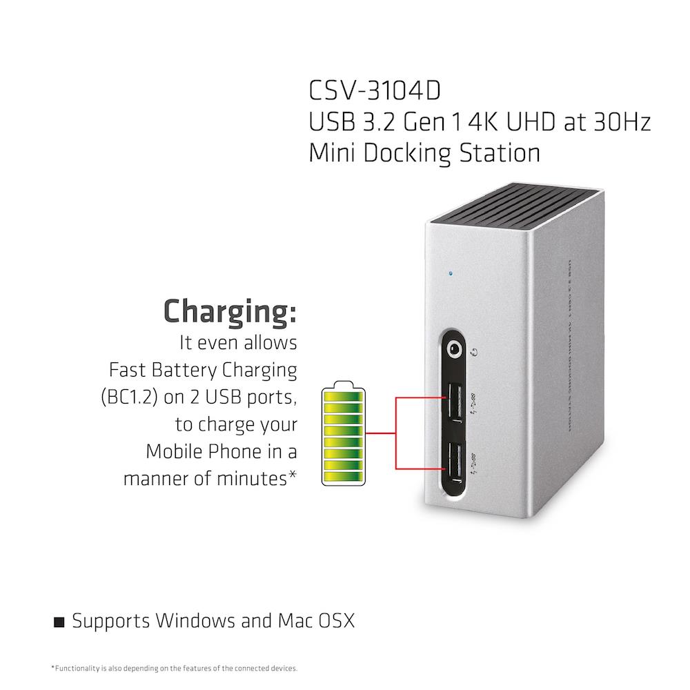 NB ACC DOCKING STATION/USB CSV-3104D CLUB3D - Image 19