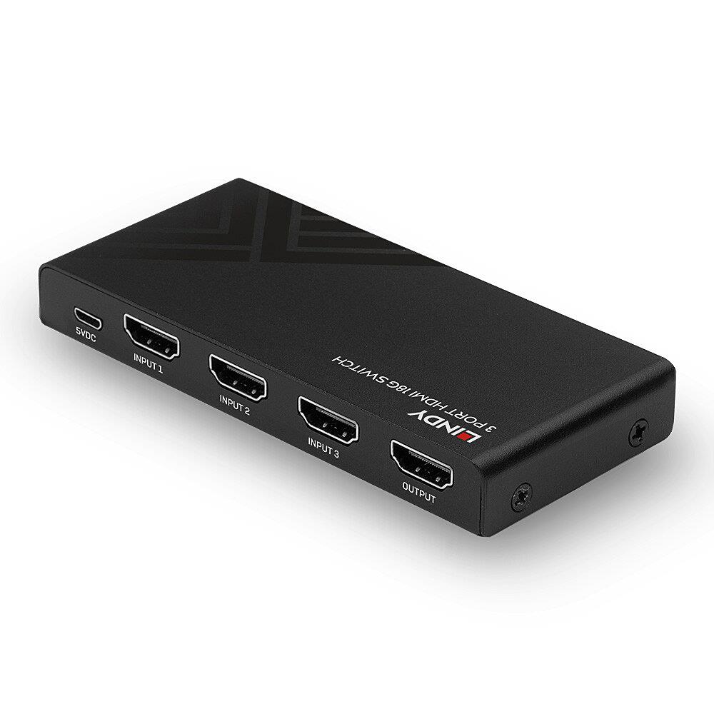 VIDEO SWITCH HDMI 3PORT/38232 LINDY - Image 4