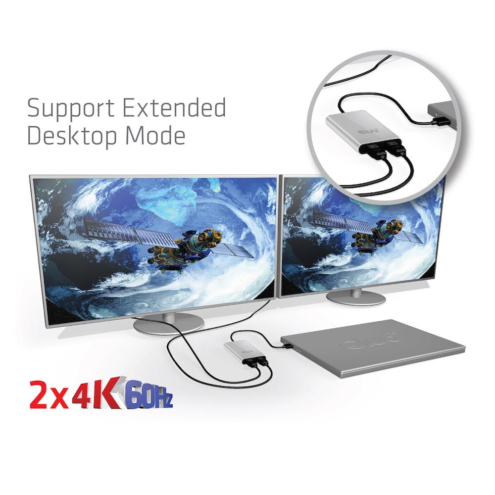 I/O ADAPTER THUNDERBOLT / HDMI/DUAL CSV-1574 CLUB3D - Image 7