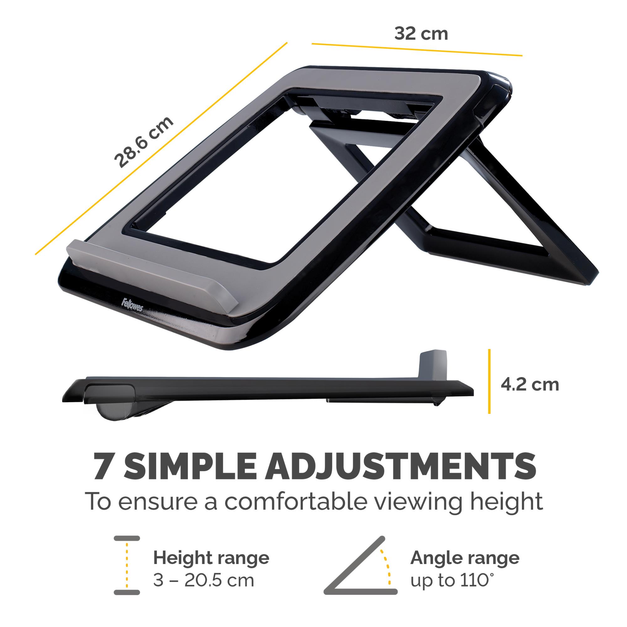 NB ACC STAND QUICK LIFT BLACK/I-SPIRE /17" 8212001 FELLOWES - Image 5